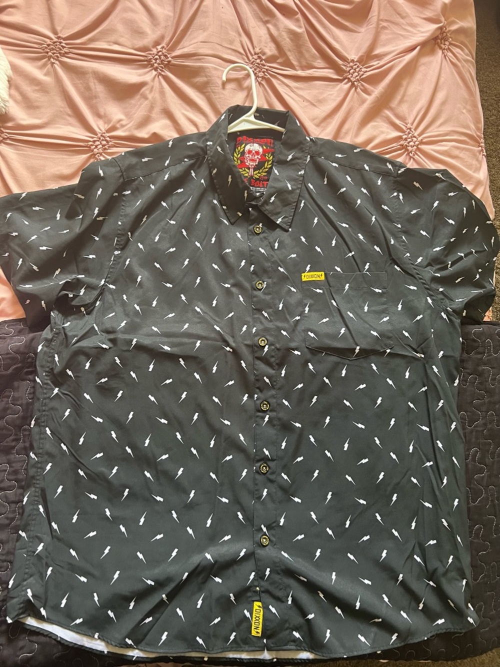 DIXXON The Bolt 2X Black Short-Sleeve Shirt new without tags never worn